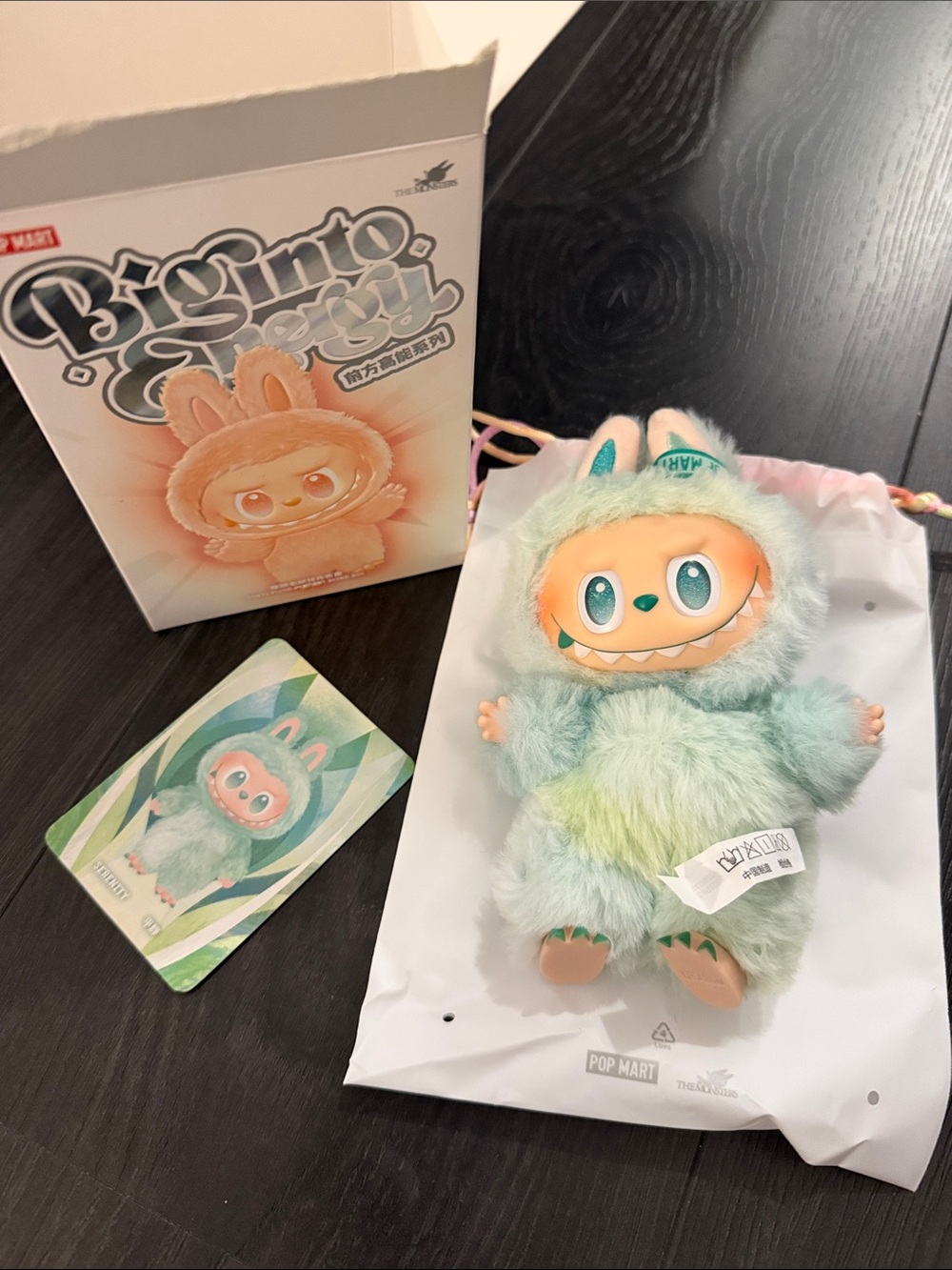 Pop Mart - Big Into Energy The Monsters Labubu Serenity Vinyl Plush Figure